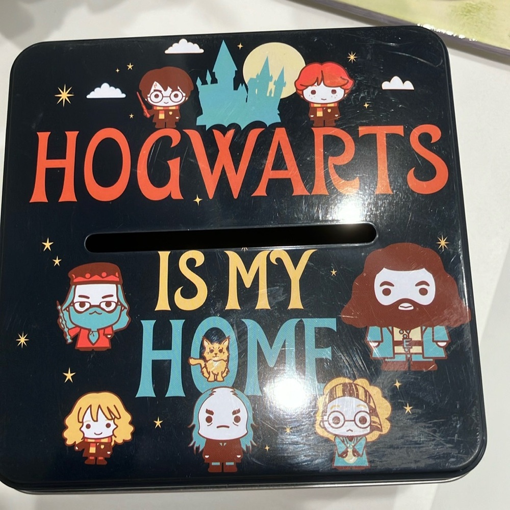The Tin Box Company Harry Potter Hogwarts is My Home Money Bank